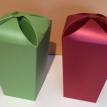 Retail gift folding boxes